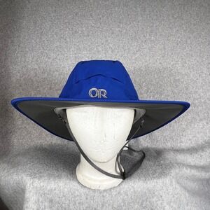 Outdoor Research Sunbriolet Sun Hat Unisex L Blue UPF 50+ New Vacation Hiking